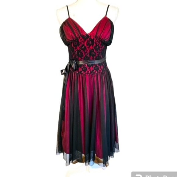 Vintage Y2K City Triangles Short Ombre Fairy Whimsygoth Party Prom Formal Dress - Picture 1 of 11